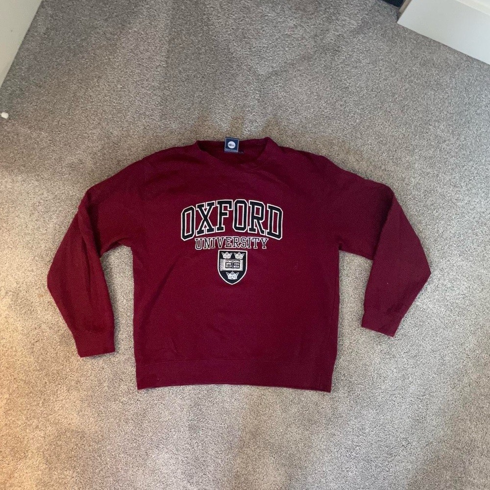 Oxford University Collegiate Crewneck size M